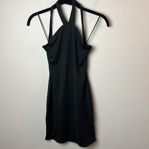 NWT Naked Wardrobe Halter Mini Dress - Picture 5 of 8